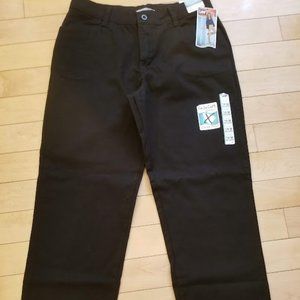 Lee womens black pants, size 14
